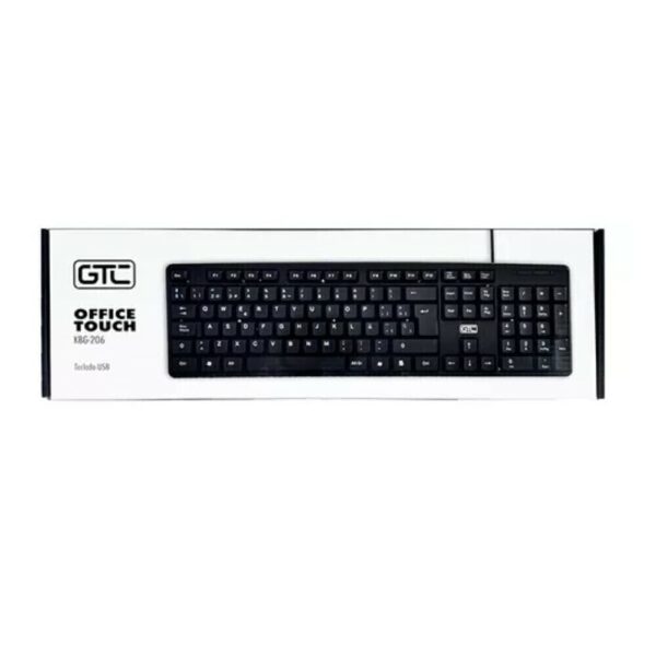 TECLADO USB GTC KBG-206 NEGRO - Image 2